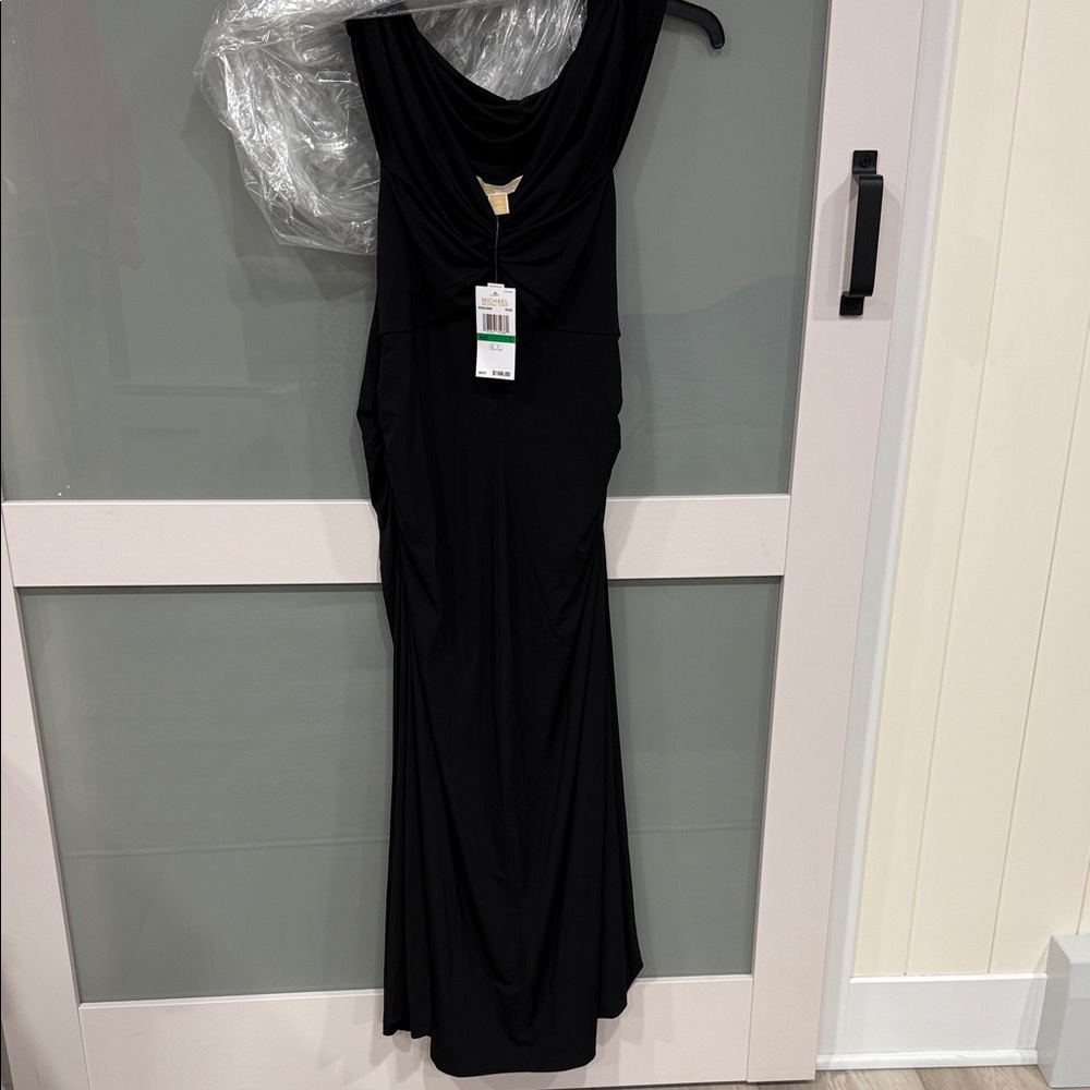 Michael Kors Black Backless Dress